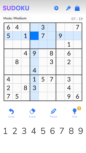 Sayı Yerleştirme Oyunu: Sudoku ekran görüntüsü