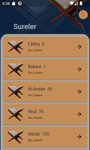 Kuran Kerim ve Meali ekran görüntüsü