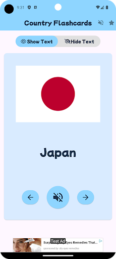 Country Flashcards For Kids ekran görüntüsü