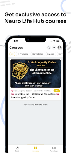 Neuro Life Hub ekran görüntüsü