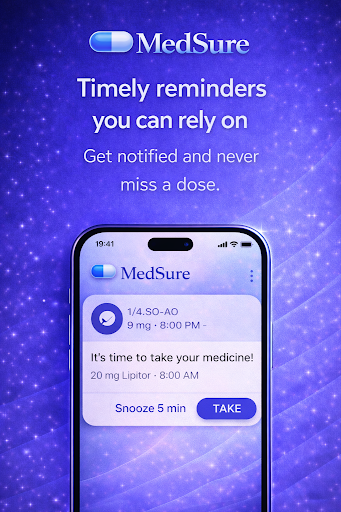 MedSure ekran görüntüsü