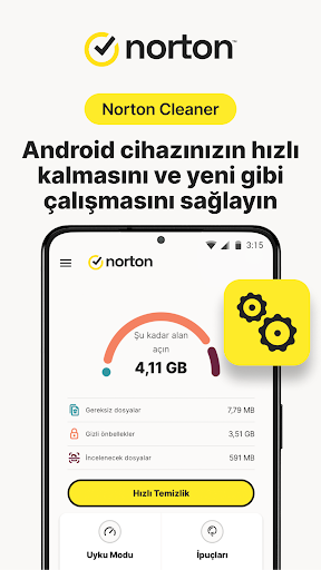 Norton Cleaner: Dosya kaldırma ekran görüntüsü