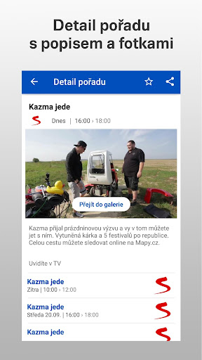 TV program ekran görüntüsü