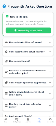Dedicated Minecraft Server ekran görüntüsü