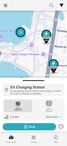 EV+ Charging ekran görüntüsü