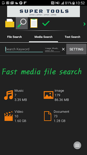 7Zipper - File Explorer (zip,  ekran görüntüsü