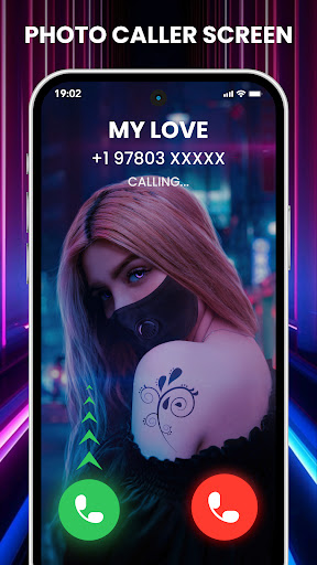 Photo Caller Screen Dialer ekran görüntüsü
