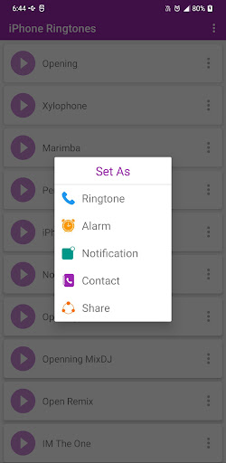 iphone 16 Ringtone ekran görüntüsü