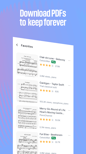 MuseScore: Music Chords & Tabs ekran görüntüsü