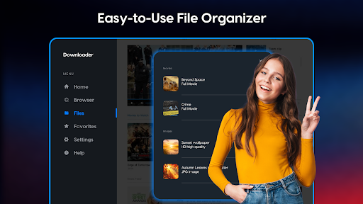 Downloader ekran görüntüsü