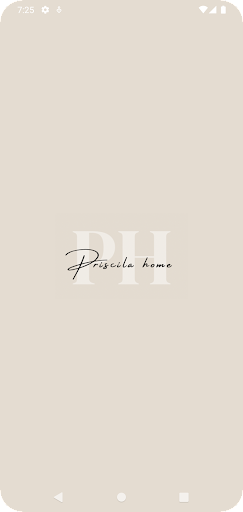 Priscila home ekran görüntüsü