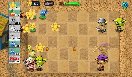 Plants vs Goblins ekran görüntüsü
