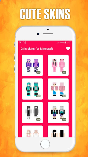 Girls Skins for Minecraft ekran görüntüsü