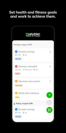 Evolution Health and Fitness ekran görüntüsü