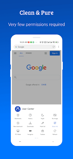 X Browser -Light & Super fast ekran görüntüsü