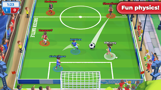 Futbol oyunu: Soccer Battle ekran görüntüsü