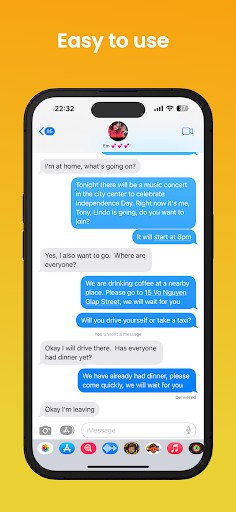 Messages Phone 16 ekran görüntüsü