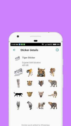 Animals Stickers ekran görüntüsü