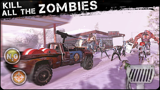 Zombie Hunter Drive ekran görüntüsü