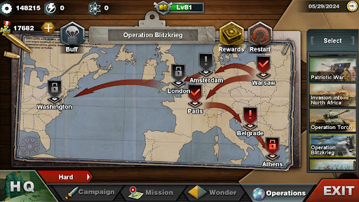 World Conqueror 3-WW2 Strategy ekran görüntüsü