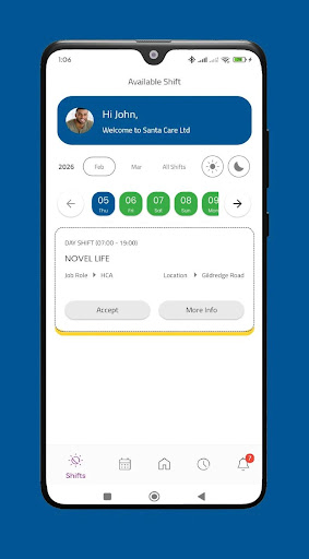Santa Care App ekran görüntüsü