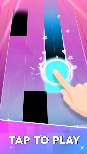 Pink Piano Tiles : Music Kpop ekran görüntüsü