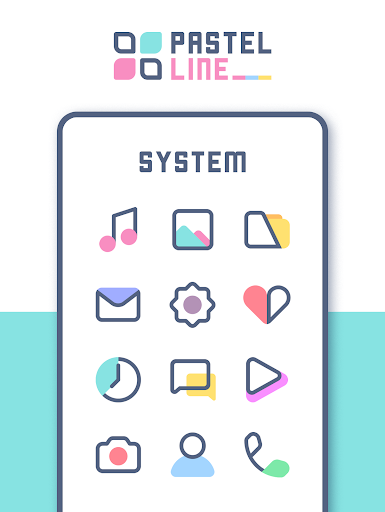 PastelLine IconPack ekran görüntüsü