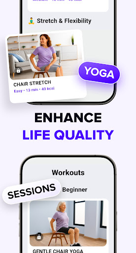 Chair Yoga for Seniors ekran görüntüsü