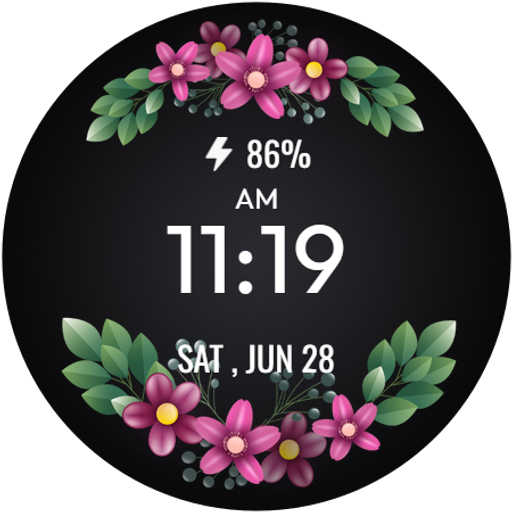Floral WatchFace - FLOR-01