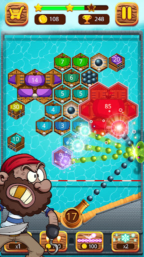 Pirate's cannon: a mega battle ekran görüntüsü