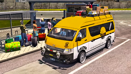 Mini Coach Van Driving Game 3D ekran görüntüsü