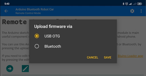 Arduino Bluetooth Robot Car -  ekran görüntüsü