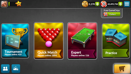 Snooker Live Pro: oyun ekran görüntüsü