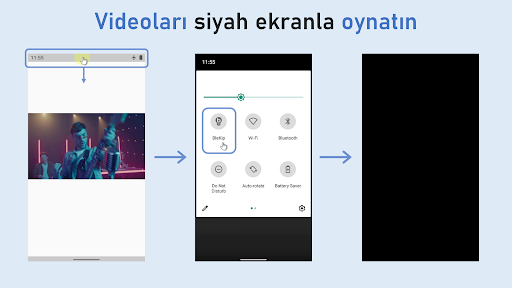 BleKip - siyah ekran ekran görüntüsü