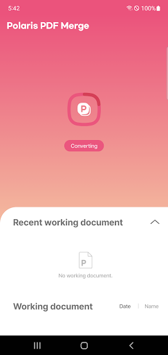 Polaris PDF Merge ekran görüntüsü
