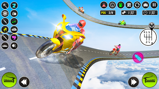 Bike Stunt 3D Bike Racing Game ekran görüntüsü