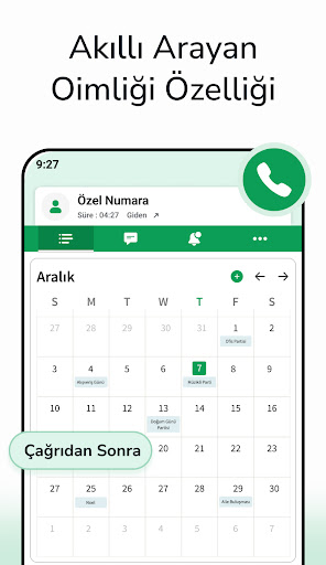 Takvim 2026: Günlük görevler ekran görüntüsü