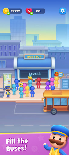 Crazy Bus: Car Jam Parking ekran görüntüsü