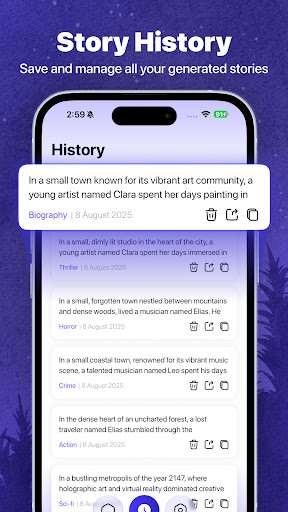 AI Story Generator - Story AI ekran görüntüsü