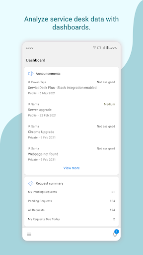 ServiceDesk Plus | Cloud ekran görüntüsü
