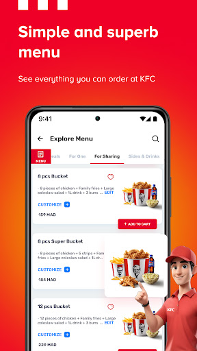 KFC Morocco -Order food online ekran görüntüsü