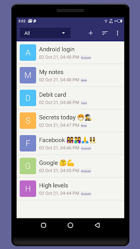 Password Manager - Secure Note ekran görüntüsü