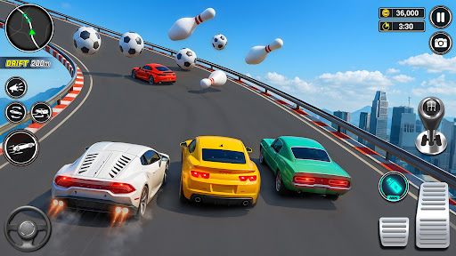 Superhero Car Ramp Stunt Games ekran görüntüsü