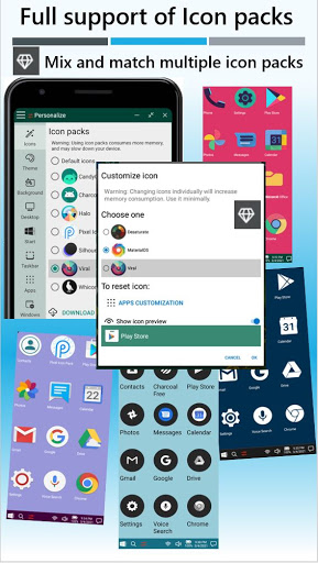 Win-X Launcher ekran görüntüsü