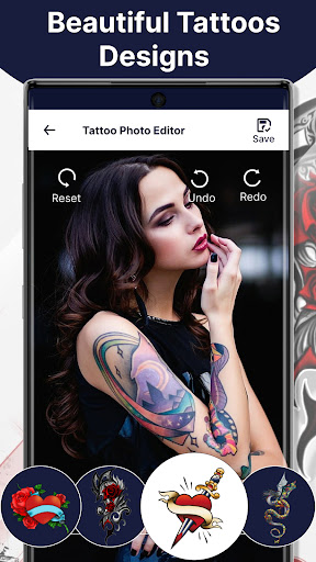 Tattoo Maker- tattoo on photos ekran görüntüsü