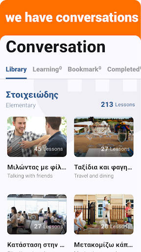 Greek Listening & Speaking ekran görüntüsü