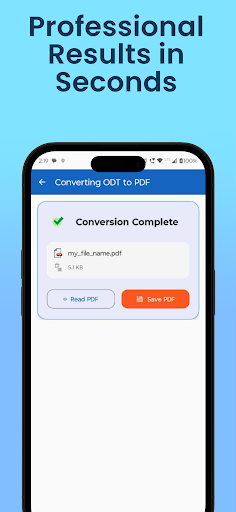 ODT to PDF Converter ekran görüntüsü