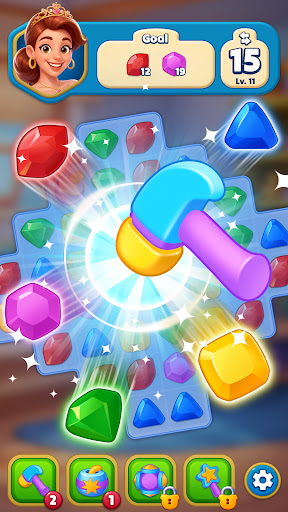 Royal Jewel - Match 3 Decor ekran görüntüsü