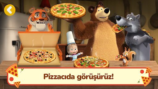 Maşa ile Koca Ayı: Yemek Oyunu ekran görüntüsü
