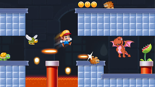 Super Gino Bros - Jump & Run ekran görüntüsü